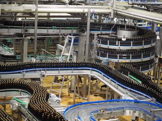 All-purpose spiral conveyor for medium to large products